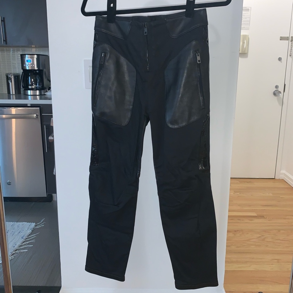 Rag & Bone Moto Pant with laced back